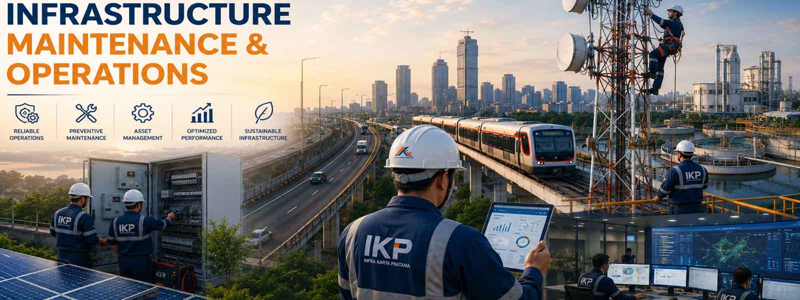 Jasa Pemeliharaan & Operasional Infrastruktur